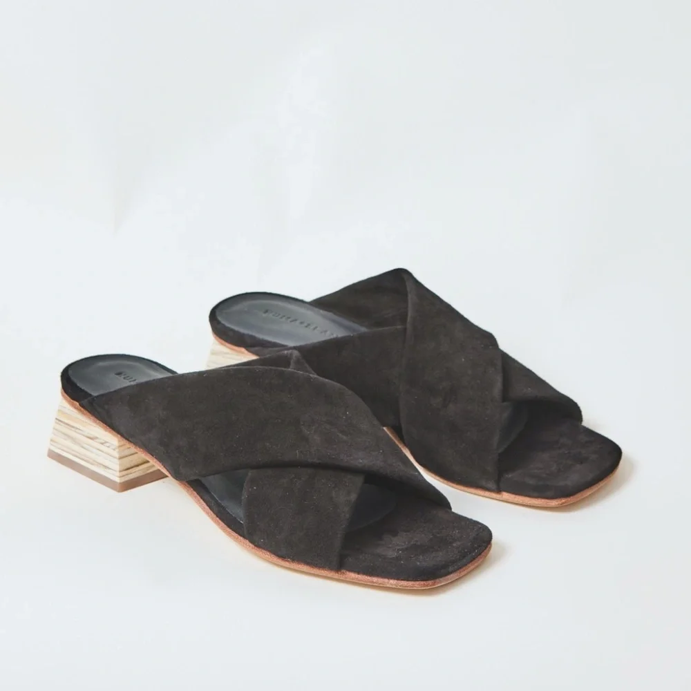 Huma Blanco Sasha coal suede - Picture 2 of 4
